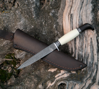 Нож Коготь из дамасской стали Купить нож Коготь из дамасской стали на сайте koval-knife.shop